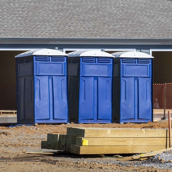 are there any restrictions on what items can be disposed of in the porta potties in Lakota